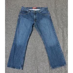 Arizona Jean Original Straight Blue Jeans 36X29